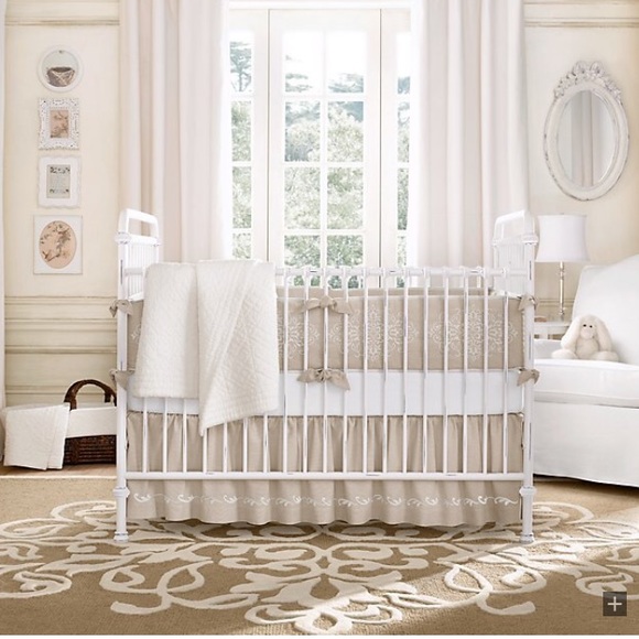 restoration hardware crib bumper